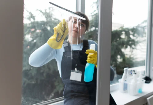 Nettoyage de vitres intérieures et extérieures à Burdignes